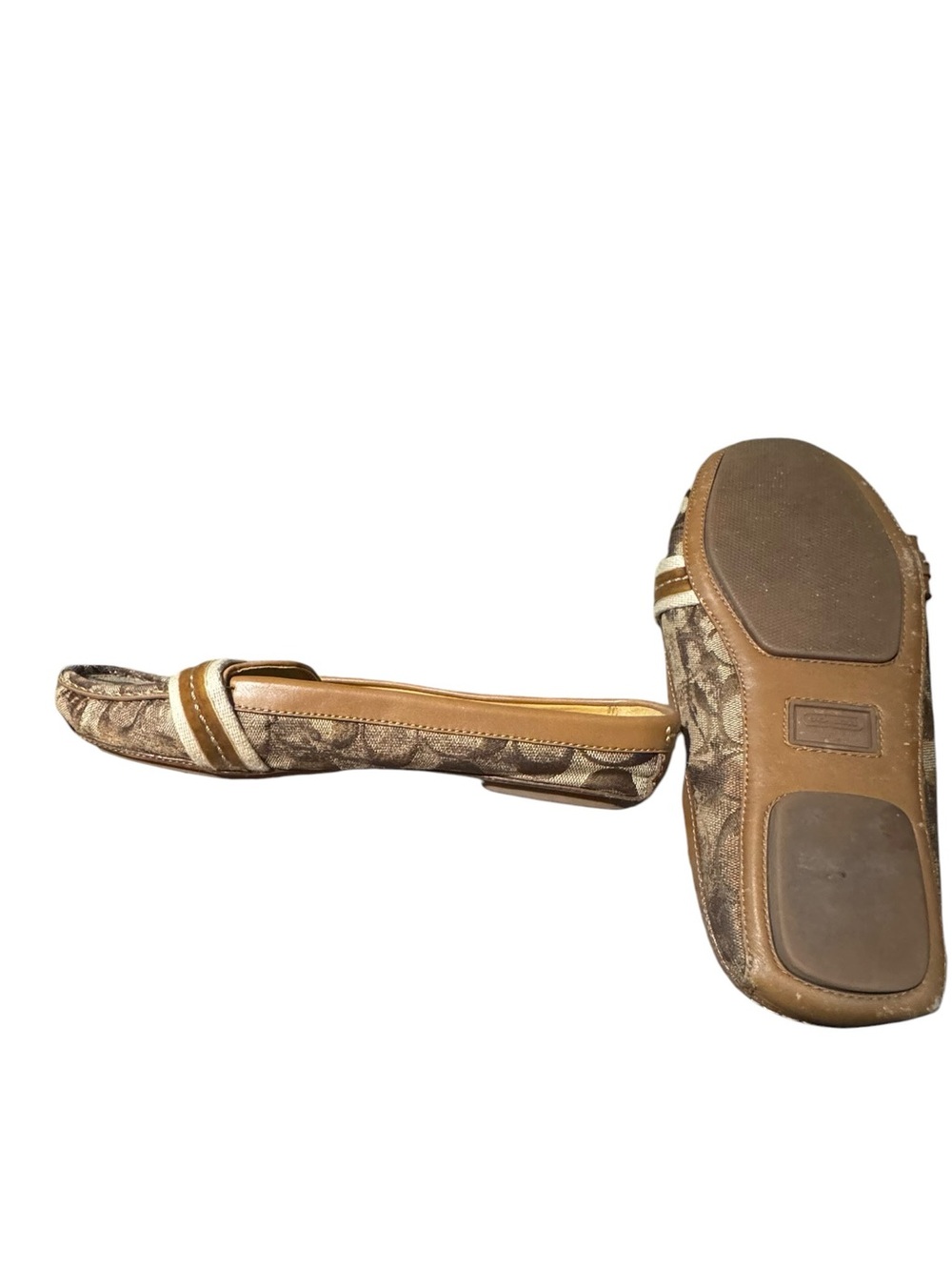Coach Women's Signature Canvas Slip-On Loafers - Picture 2 of 7